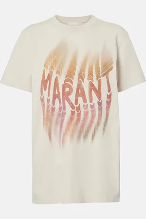 Marant Etoile Camiseta Zoeline de jersey con logo