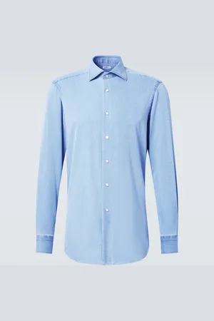 Kiton Camisa de denim