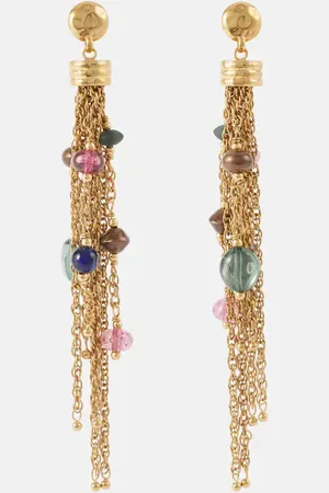 Chloé Chloé Pendientes Chloé Pompoms adornados