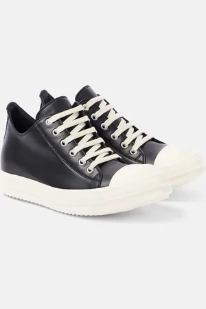 Rick Owens Zapatillas Sneaks Low de piel