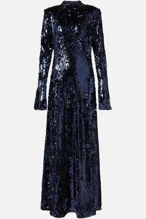 ROTATE Vestido de fiesta con lentejuelas