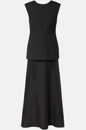 Rohe Róhe Vestido de fiesta en mezcla de lana con seda