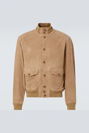 Ralph Lauren Chaqueta bomber de ante