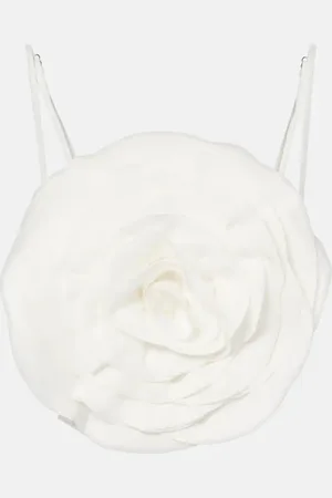 BLUMARINE Crop top floral