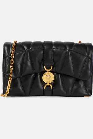 VERSACE Bolso cruzado Medusa 95 Small de piel