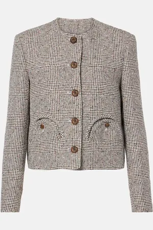 Blazé Milano Blazé Milano Chaqueta Shamo Bolero de mezcla de lino