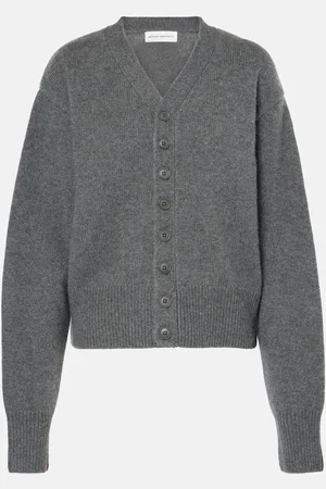 EXTREME CASHMERE Cárdigan N°309 Clover de mezcla de cachemir