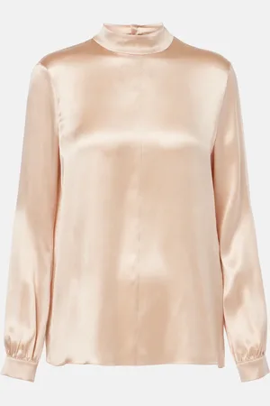 Tom Ford Blusa de charmeuse de seda