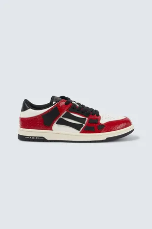 AMIRI Zapatillas Snake Skel de piel