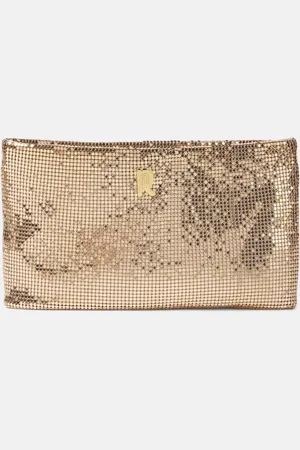 Paco rabanne Clutch de malla metálica
