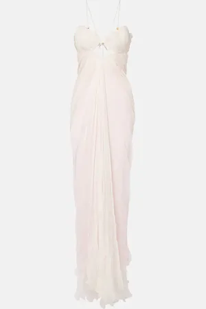 MARIA LUCIA HOHAN Vestido de fiesta Lorelai de muselina de seda