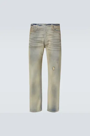 Acne Studios Jeans rectos de tiro medio