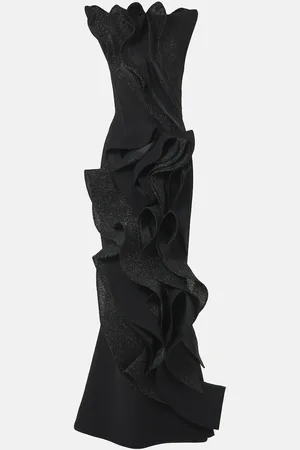 MATICEVSKI Vestido de fiesta Bonita con volantes