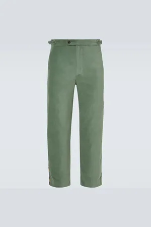 BODE Pantalones rectos Oberon de terciopelo de algodón