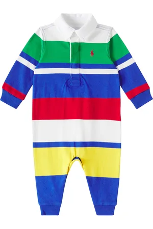 Ralph Lauren Bebé - body de algodón a rayas