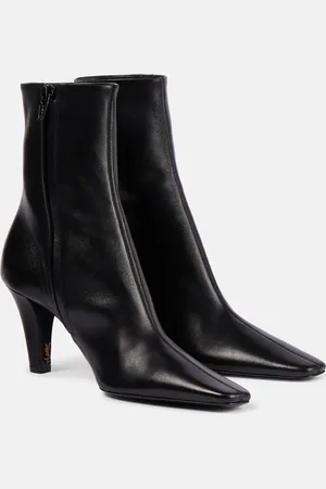 Saint Laurent Botines Jill 75 de piel