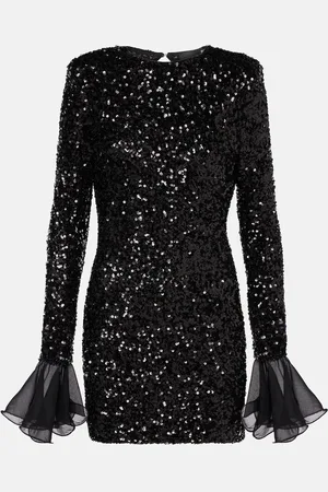 ROTATE Vestido corto con lentejuelas