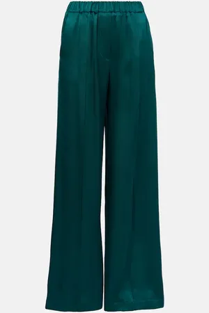 Loewe Pantalones de pijama de satén de seda