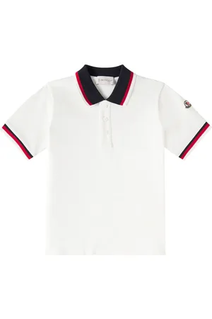Moncler Polo de piqué de algodón