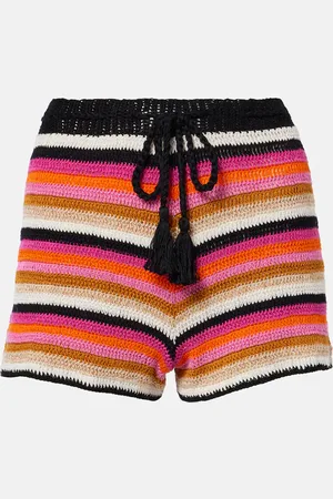 ANNA KOSTUROVA Shorts Summer de croché de algodón