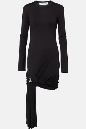 J.W.Anderson Vestido midi de jersey drapeado