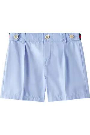 Gucci Bebé - bermudas Web de popelín de algodón
