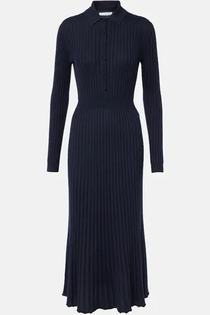 GABRIELA HEARST Vestido Ardor de cachemir y seda