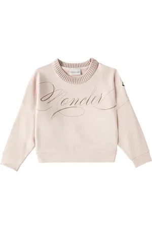 Moncler Sudadera de forro polar de algodón con logo