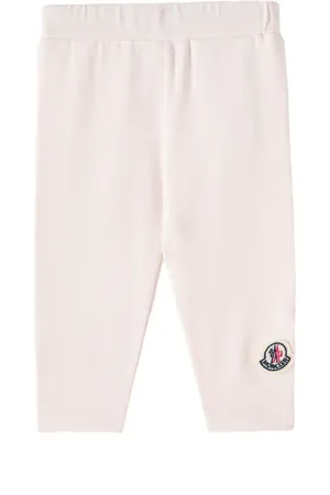 Moncler Bebé - leggings de mezcla de algodón