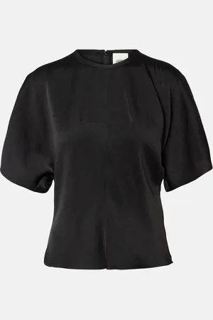 Isabel Marant Top Karlita de satén