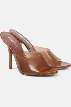 PARIS TEXAS Mules Lorena 100 con piel