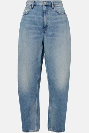 Ralph Lauren Jeans barrel de tiro alto