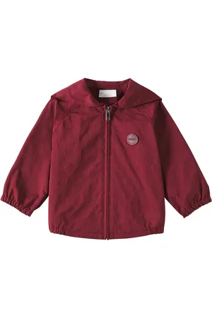 Gucci Bebé - chaqueta de sarga con GG