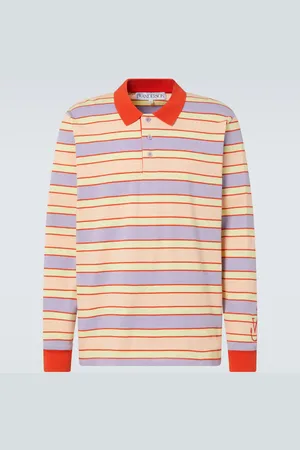 J.W.Anderson Polo de algodón a rayas