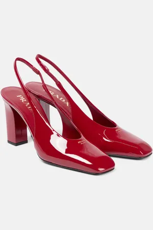 Prada Salones destalonados 85 de charol