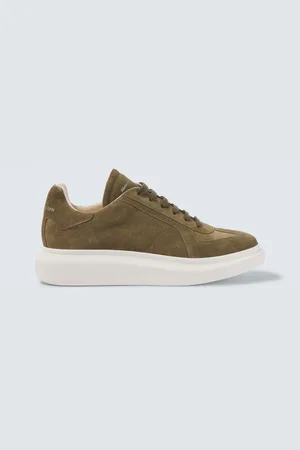 Alexander McQueen Zapatillas Oversized de ante