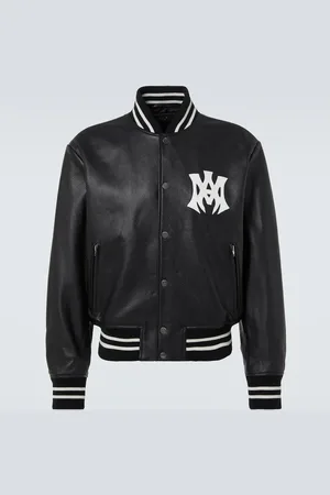 AMIRI Chaqueta bomber MA Hollywood de piel