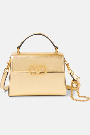 VALENTINO GARAVANI Tote VSling Mini de piel con cristales Swarovski®