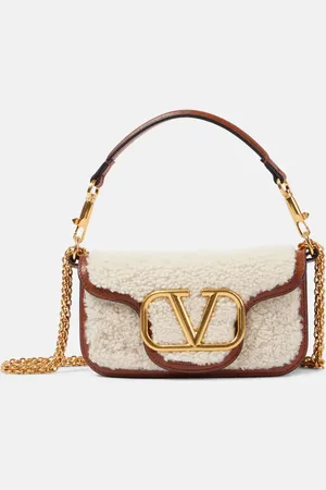 VALENTINO GARAVANI Bolso al hombro Locò Small de borrego y piel