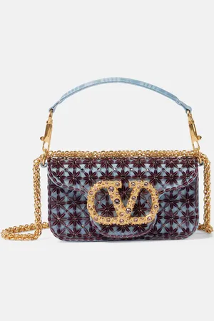 VALENTINO GARAVANI Bolso al hombro Locò Small de moiré