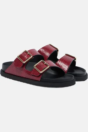 Birkenstock Sandalias Arizona de piel grabada