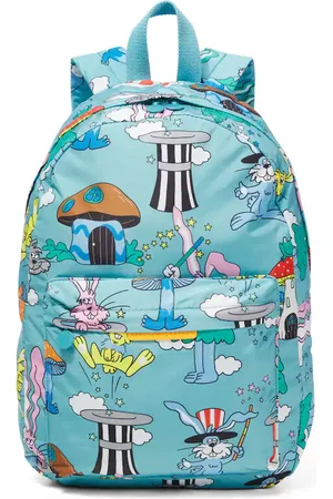 Stella McCartney Mochila de lona estampada