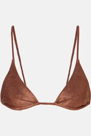 Jade Swim Top de bikini Via de felpa