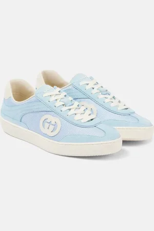Gucci Zapatillas de ante con GG