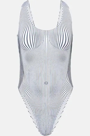 Jean Paul Gaultier Bañador Body Morphing a rayas