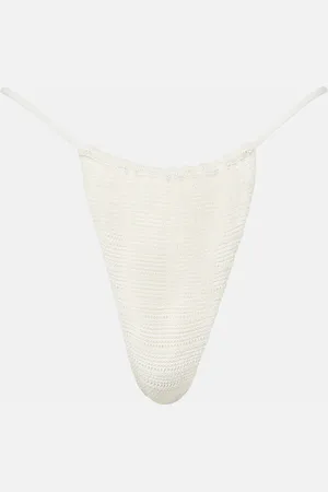 FAITHFULL THE BRAND Braga de bikini Brita de croché