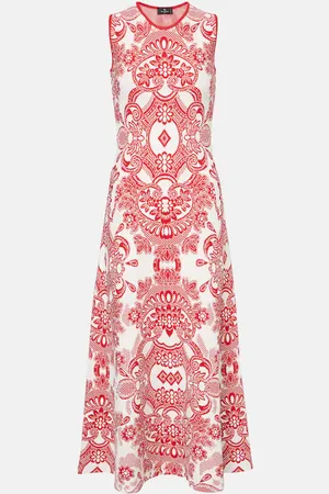 Etro Vestido midi en jacquard