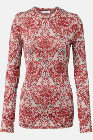 Paco rabanne Top con paisley
