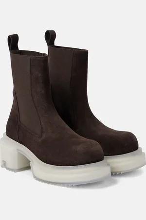 Rick Owens Botines Beatle de ante