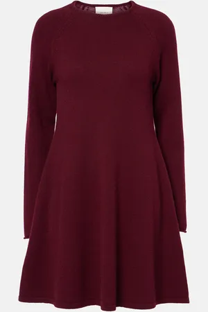 Lisa Yang Vestido corto Didih de cachemir